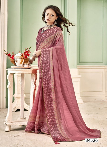 Harvisha 03 By Vallabhi Brasso Bandhani Print Saree Exporters In India